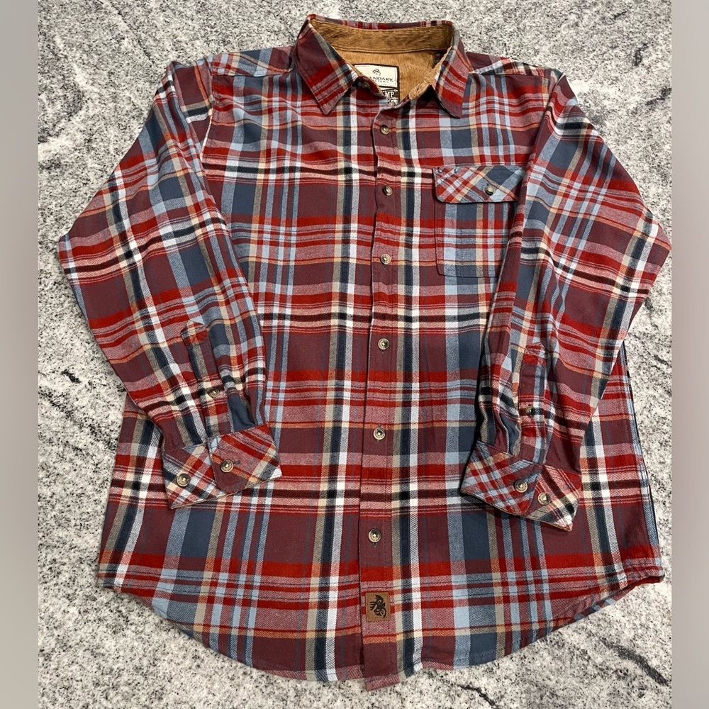 Legendary Whitetails | The Original Buck Camp | Plaid | Flannel | Harbor | M